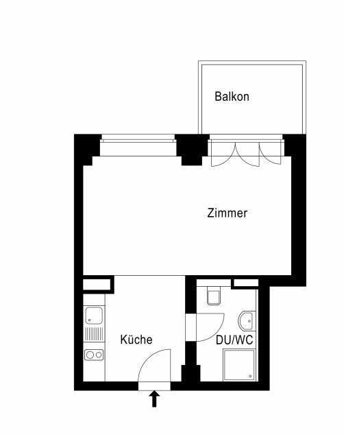 Grundriss WE 117